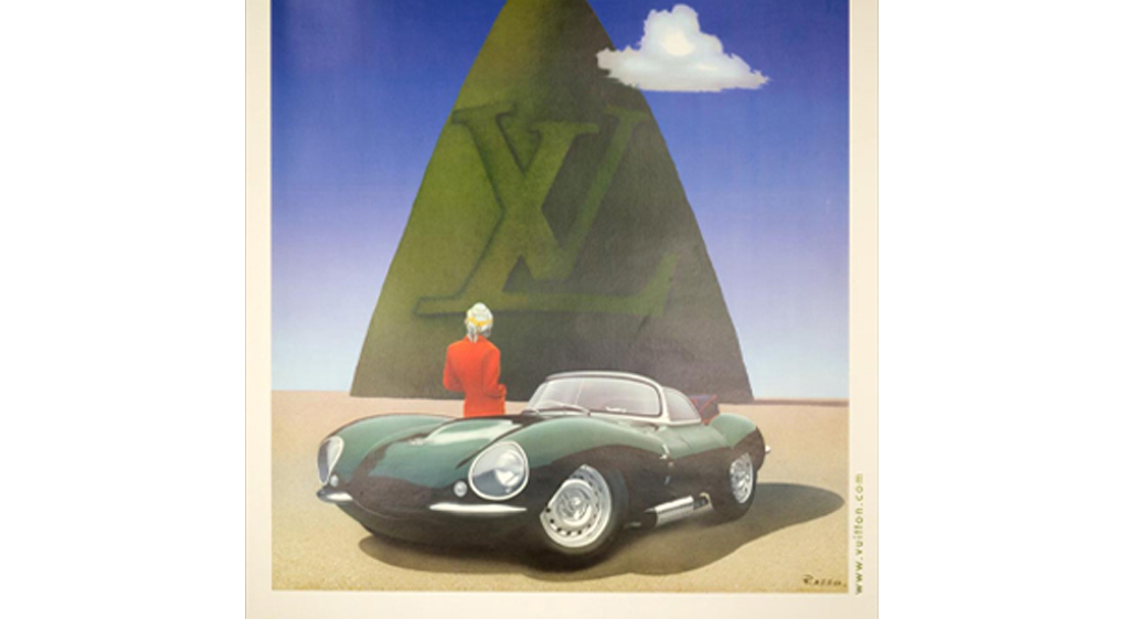 Louis Vuitton Classic St Cloud 2003 36 x29 poster by Razzia - l
