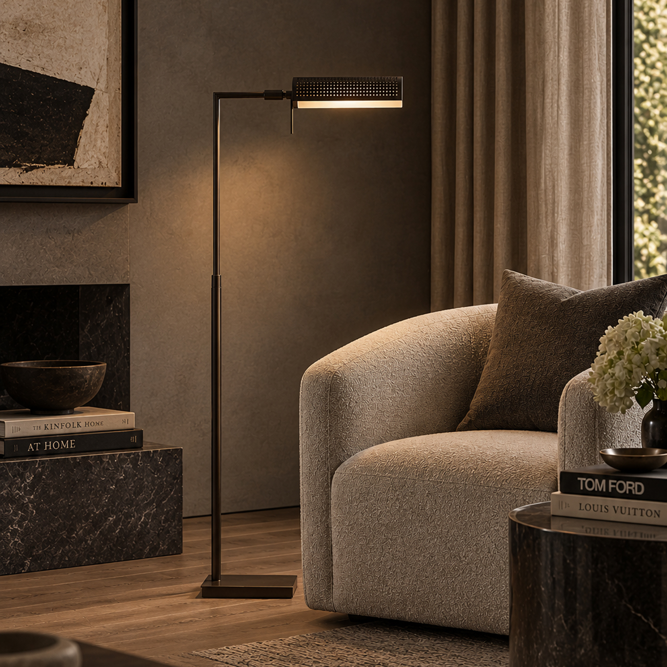PRECISION-PHARMACY-FLOOR-LAMP-–-BRONZE-setting