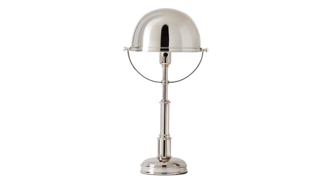 Carthage Table Lamp – Nickel Product Image