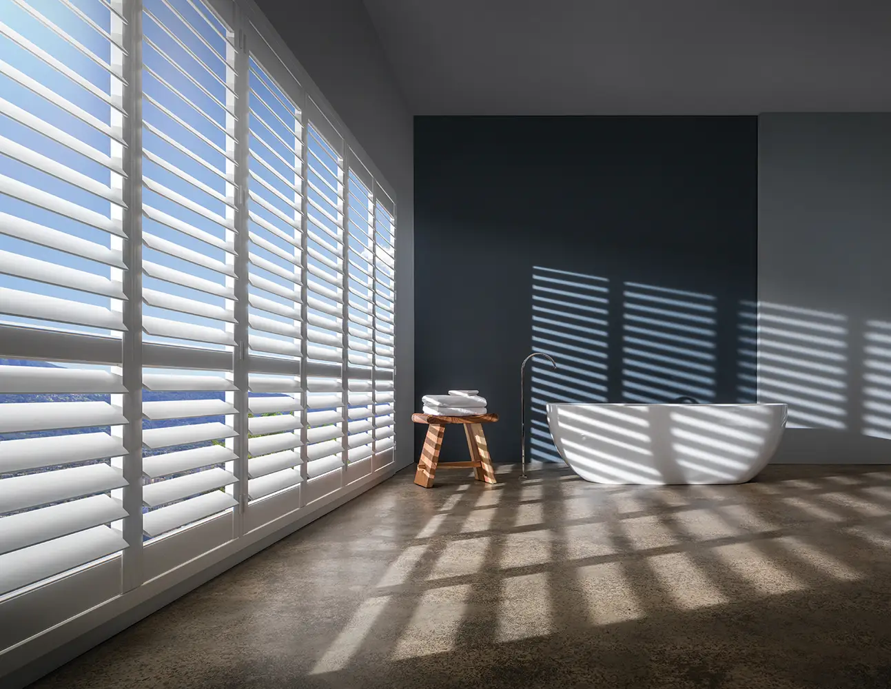 Luxaflex PolySatin Shutters High Res