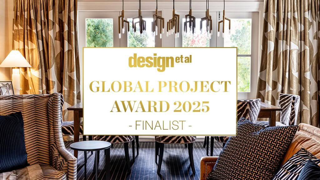Elegant interior nominated for Global Project Award 2025